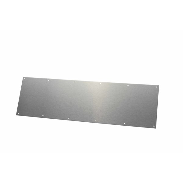 Rockwood 32" x 32" Kick Plate Satin Stainless Steel Finish K105032D3232BEV